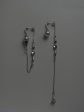 Asymmetry Elixir Earrings - Silver Supply