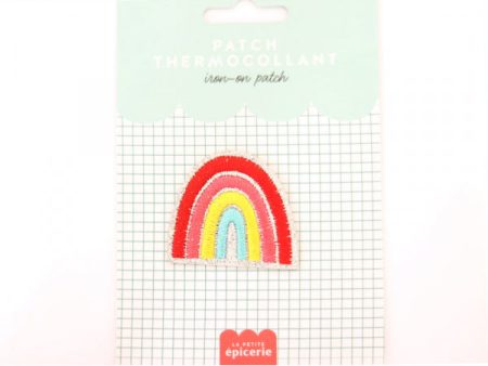 Patch thermocollant - Arc-en-ciel on Sale