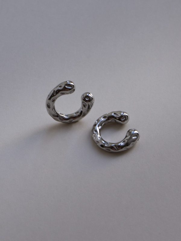 El Dorado Ear Cuffs - Silver Fashion