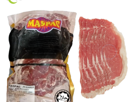 BEEF SLICED STRIPLOIN Smoked (A) New Zealand-Frozen Supply