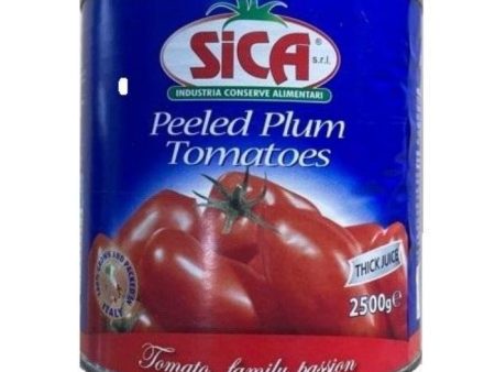 TOMATO WHOLE PEELED Sica Italian Online Hot Sale