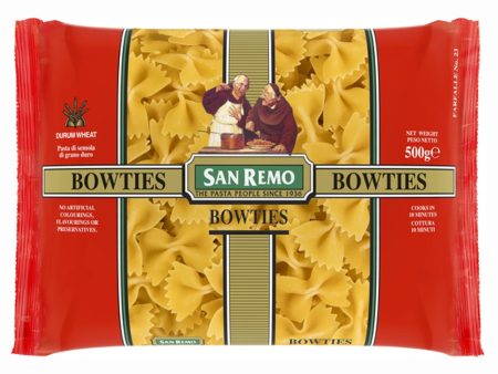 FARFALLE BOWTIES PASTA SanRemo 500g pack Online Hot Sale