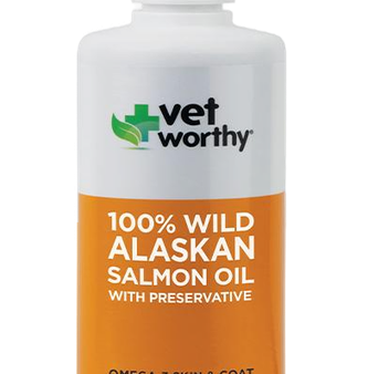 Vet Worthy Skin and Coat Support - 100% Wild Alaskan Salmon Oil Fashion