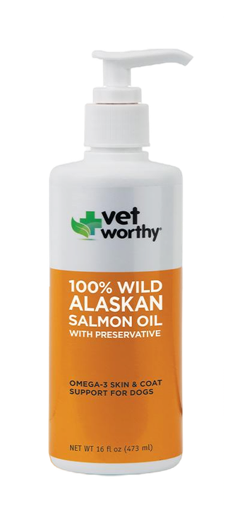 Vet Worthy Skin and Coat Support - 100% Wild Alaskan Salmon Oil Fashion