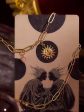 Charmed Sun-Moon Paperclip Necklace - Light Supply