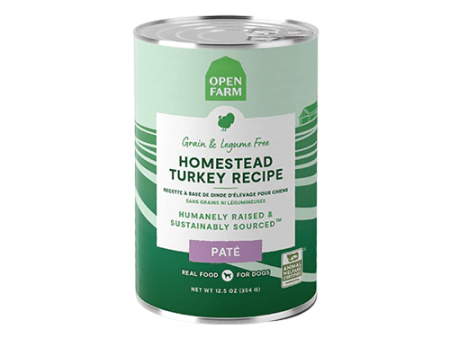 Open Farm Dog Homestead Turkey Pâté 12.5oz Online Hot Sale