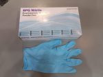 HAND GLOVE NITRILE BlACK  BLUE 100pcs pack Cheap