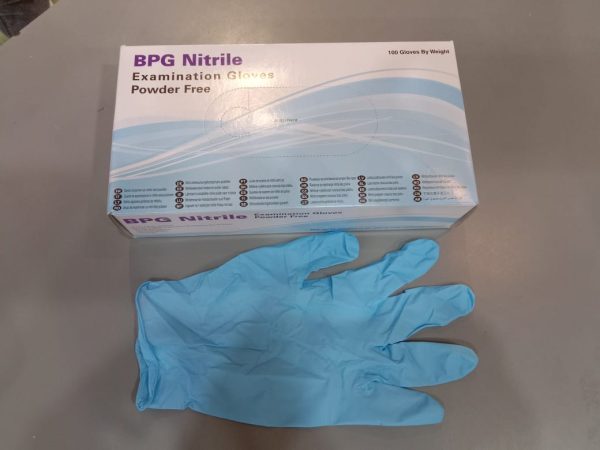 HAND GLOVE NITRILE BlACK  BLUE 100pcs pack Cheap