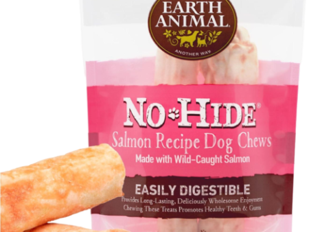 Earth Animal No-Hide Salmon Rolls 2pk Large Fashion