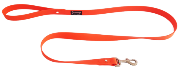 Smoochy Poochy Polyvinyl Leash - Orange Discount