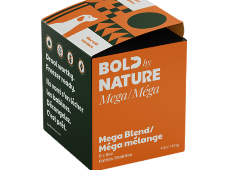 Bold By Nature Mega Patties - Mega Blend 1.81 KG Hot on Sale