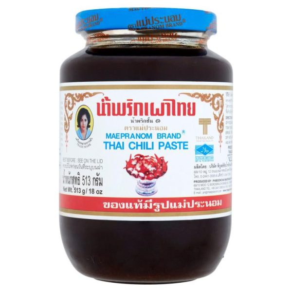 THAI CHILI PASTE MaePranom 513g bottle Online Hot Sale