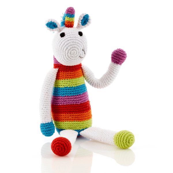 Rainbow Unicorn Rattle Fashion