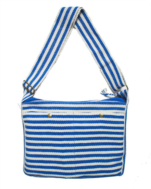 Stripped Crossbody Bag Cheap