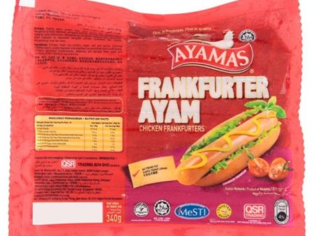 CHICKEN SAUSAGE SMOKED Ayamas 10pcs 340g pack For Cheap