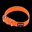 Smoochy Poochy Polyvinyl Buckle Collar - Orange Online Sale