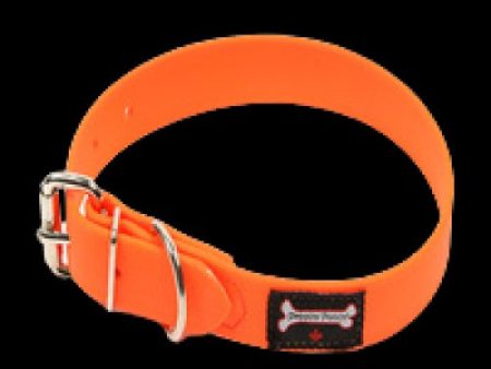 Smoochy Poochy Polyvinyl Buckle Collar - Orange Online Sale