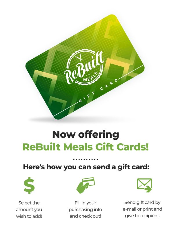 ReBuilt Meals Gift Card Discount