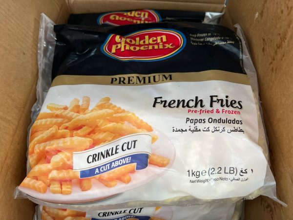 FRIES CRINCLE CUT GP USA 1kg PK Hot on Sale