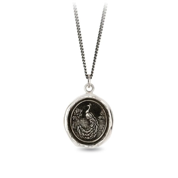 Peacock - Silver Talisman Pyrrha For Discount