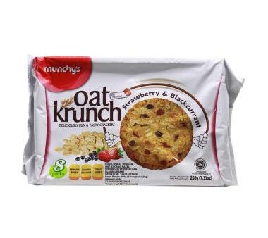 BISCUIT OAT KRUNCH Munchys 208g pack Cheap