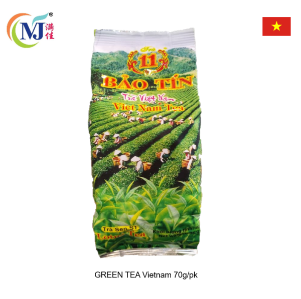 GREEN TEA Bao Tin Vietnam 70g pk Supply