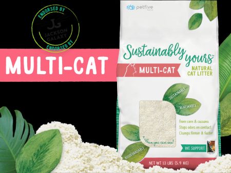 Sustainably Yours Cat Litter - Multi Cat For Cheap