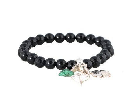 Onyx Charm Bracelet Online