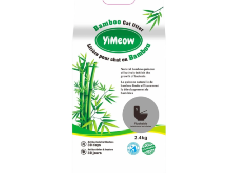 YiMeow Bamboo Cat Litter 2.4kg Sale