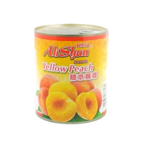 PEACH HALVES In Syrup Yellow Alisan 820g tin Online Hot Sale