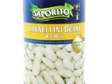 CANNELINI BEAN White Bean Saporito 454g tin Hot on Sale