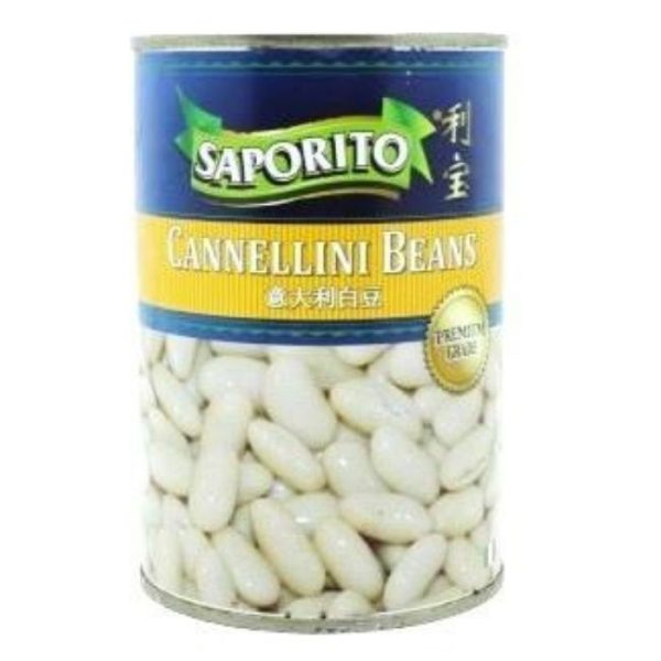 CANNELINI BEAN White Bean Saporito 454g tin Hot on Sale