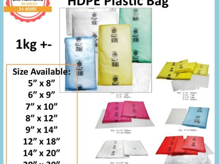 PLASTIC BAG Thick HD 1 kg pack For Sale