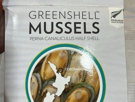 MUSSEL GREEN 1 2 Shell New Zealand Frozen 32no800g pack on Sale