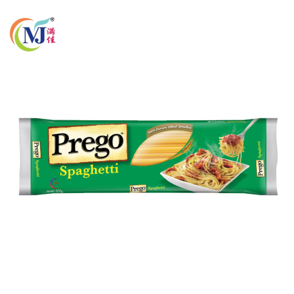 SPAGHETTI Prego 500g pk Supply