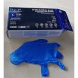 HAND GLOVE NITRILE BlACK  BLUE 100pcs pack Cheap