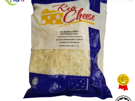 CHEESE MOZZARELLA SHREDDED Natural 1kg pack For Cheap