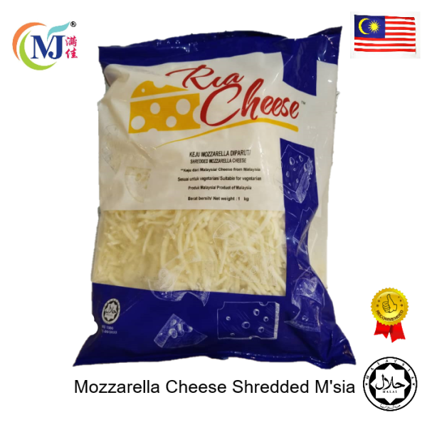 CHEESE MOZZARELLA SHREDDED Natural 1kg pack For Cheap