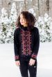 Short Embroidered Alpaca Sweater Online