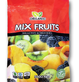 MIXED FRUITS Frozen Organic 500g pack on Sale