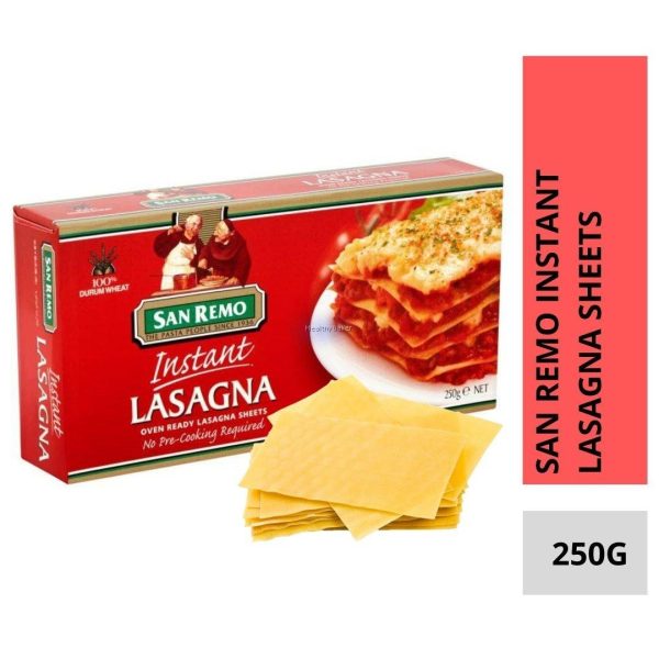 LASAGNA SKIN SanRemo Instant 250g pack on Sale