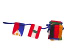 Felt Travel Flags Supply