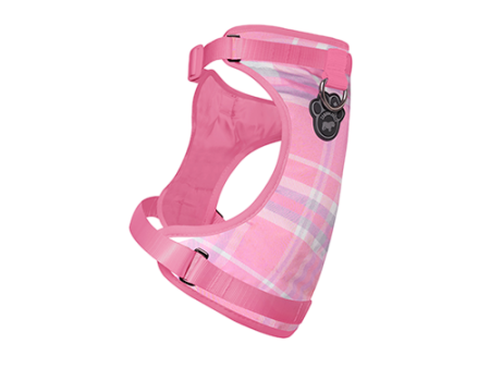 Canada Pooch Everything Harness Pink Plaid Medium Sale