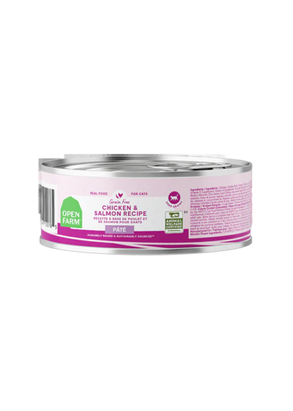 Open Farm Cat Can Chicken & Salmon Pâté 2.8oz Discount