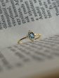 Blue Multi-Gemstones Ring on Sale