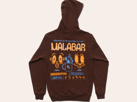 MALABAR TONIC Brown Hoodie Sale