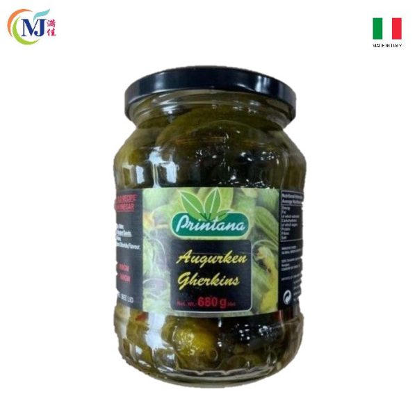 GHERKIN CUCUMBER Pickled Printana Cheap