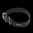 Smoochy Poochy Polyvinyl Buckle Collar - Black Online Sale