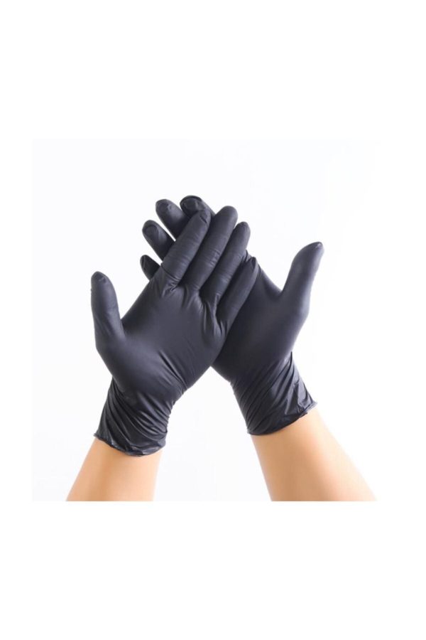 HAND GLOVE NITRILE BlACK  BLUE 100pcs pack Cheap