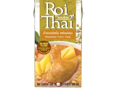 MASSAMAN CURRY SOUP Roi Thai 500ml pack Online Hot Sale